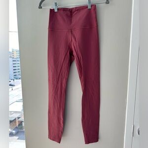 Lululemon wunder under leggings 25’